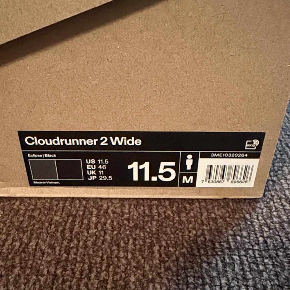ON Running Cloudrunner 2 NEW ! - Picture 5 of 5